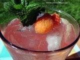 Tipsy Tuesday - Sparkling Raspberry Lime Mojitos and an Award