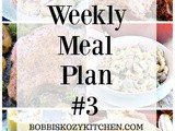 Weekly Meal Plan #3