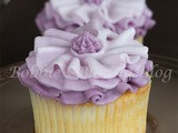 Fashion Inspired Ombre Buttercream Cupcake