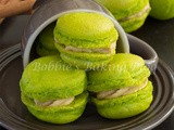 Fleur de Sel Caramel Apple Macarons, The Perfect Halloween Treat