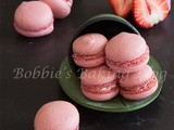 French Strawberry-Cherry Blossom Macaron Tutorial