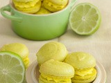 Key Lime Pie Macarons