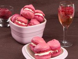 Raspberry-Champagne Macarons, a Toast to Love
