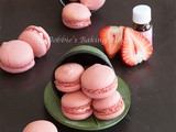 Strawberry-Blossom Macaron