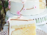 Summertime Cherry Blossom Cake