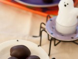 Trick or Truffle, Halloween Chocolate Coated Dulce de Leche Truffles