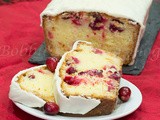 White Chocolate Cranberry Cake