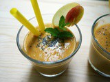 Apfel-Marillen-Shake