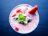 Banana-Strawberry Smoothie