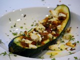 Gefüllte Zucchini mit Schafskäse