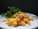 Ham & Eggs mit Rucola