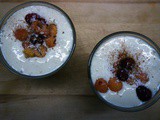 Nanacream mit Himbeeren und Kokos