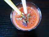 Orange-Banana-Strawberry Shake