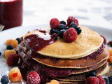 Protein Pancakes mit Beeren