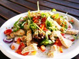 Putenstreifen-Salat