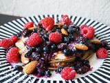 Raspberry & Blueberry Pancakes