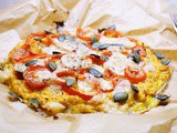 Süßkartoffel-Thunfisch Pizza