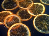 Sugar poached orange slices of heaven