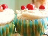 Egg less Almond Cupcake