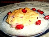 Pomegranate chocolate chunk cookie