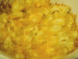 Baked Cheesy Cauliflower