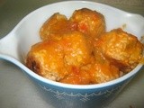 Passover Turkey Meatballs in Carrot Sauce