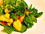 Spinach, Mango and Strawberry Salad