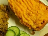 Twice Baked Creamy Sweet Potatoes