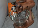 July 8, 2014     Preparing for Ebay – 1955 Copper Kitchenaid  3C