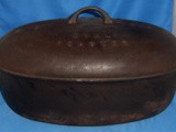 The griswold # 7 Oval Roaster – Dutch Oven with Lid goes to Ebay