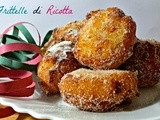 Arrubiolus o meglio frittelle di ricotta