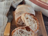 Ciabatta a lievitazione spontanea