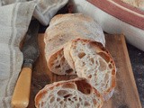 Ciabatta a lievitazione spontanea