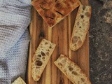 Focaccia con poolish a lievitazione spontanea