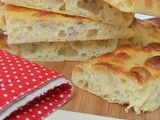 Focaccia di semola di grano duro con poolish