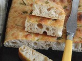 Focaccia semi integrale con impasto diretto