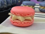 Macarons di Felder con ganache al cioccolato bianco e the ai fiori di
ciliegio