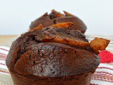 Muffin cioccolato e pere al miele e olio extra vergine di oliva