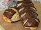 Pain au chocolat bicolore a lievitazione naturale