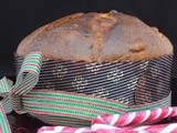 Panettone basso con uvetta a lievitazione mista