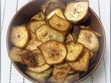 Baked Plantain Chips