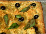 Basil & Garlic Focaccia