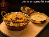 Beans & Vegetable Pulao