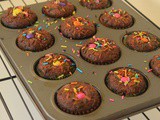 Eggless Chocolate Muffins