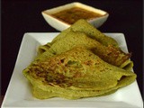 Heerekai Sippe Dose | Ridge Gourd Peel Dosai