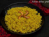 Khus khus Pulao