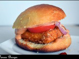 McD style Paneer Burger