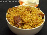 Onion and Coconut Rice