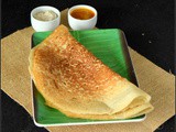 Oodhalu Dose | Barnyard Millet Dosa