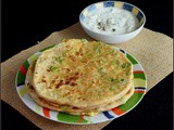 Peas Paneer Paratha